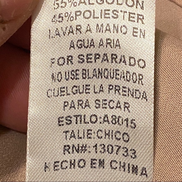 Umgee brown miniskirt silver gold‎ sequins small - Picture 10 of 10